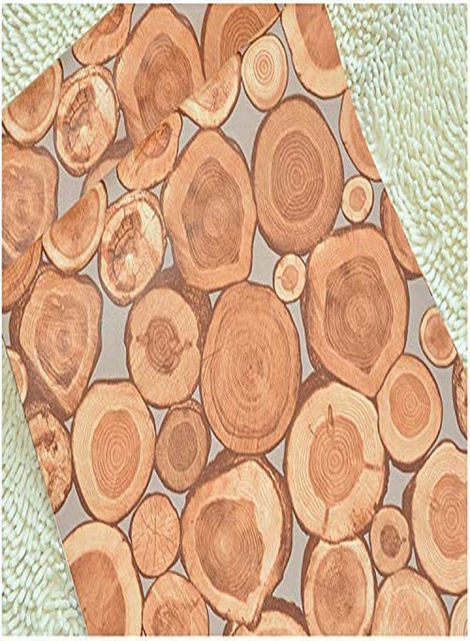 Eurotex Wood Design Wallpaper for Covering Living Room, Bedroom Walls (PVC, Size 21" inch X 33ft, Roll- 57sqft, Color Wooden Blocks) - Image 4